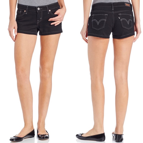 Levi’s Black Denim Shorts